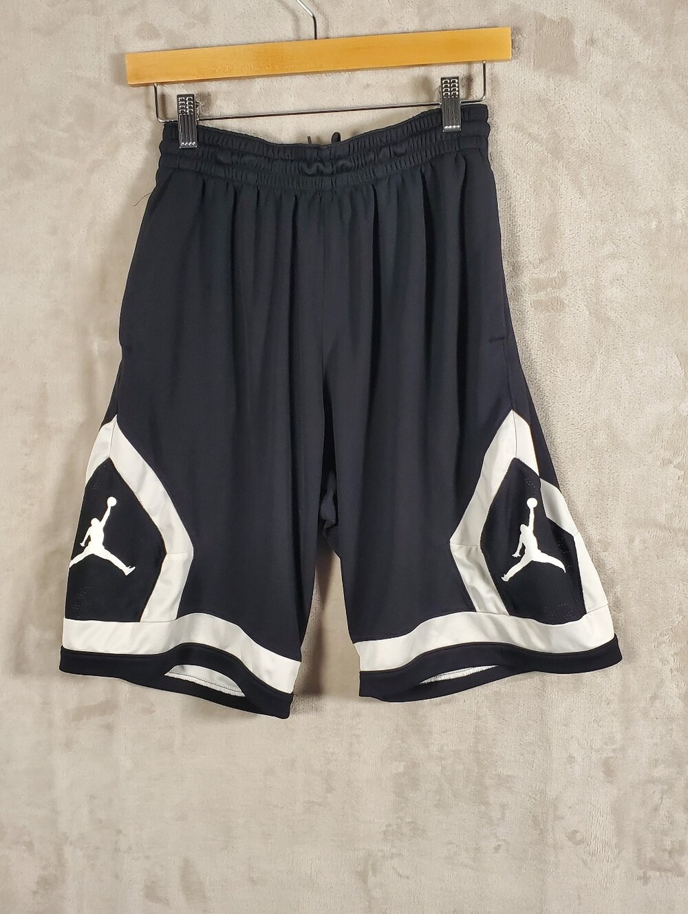 Nike Air Jordan Dri-FIT Basketball Shorts Men’s S Black White Jumpman Streetwear